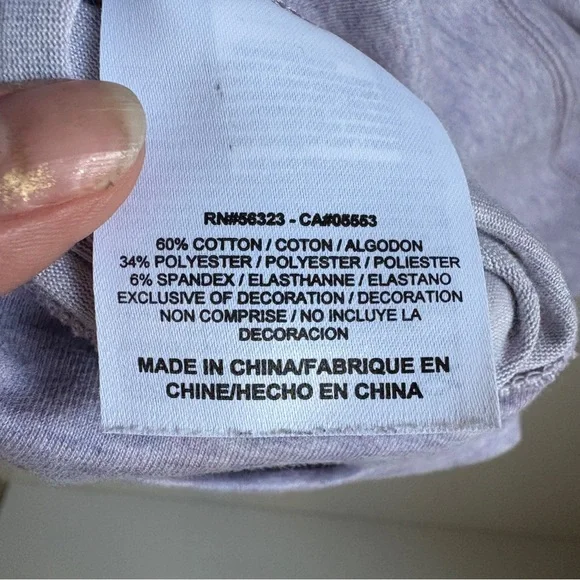 Nike | Women's Oversized Lavender Purple Pullover Boat Neck Sweatshirt Sz L - Picture 8 of 8